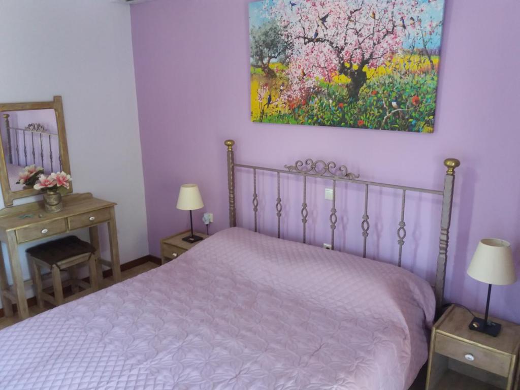 Postel nebo postele na pokoji v ubytování Alexandra Spingou Apartments