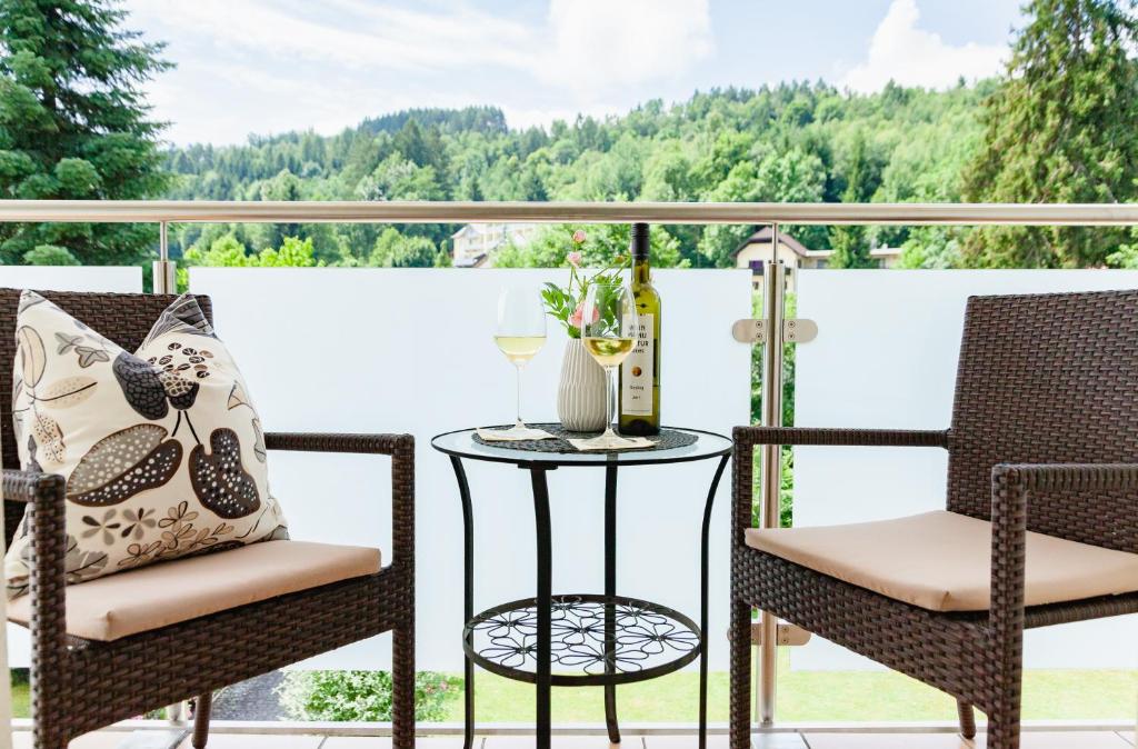Balkón alebo terasa v ubytovaní Haus Elisabeth