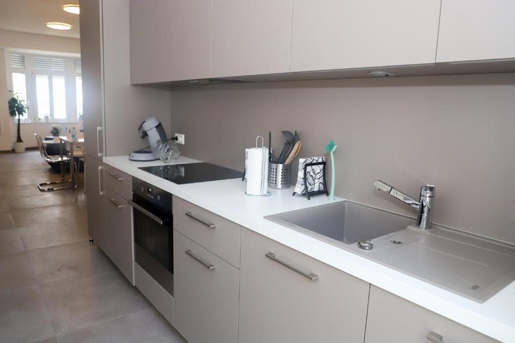 Cucina o angolo cottura di high class flat