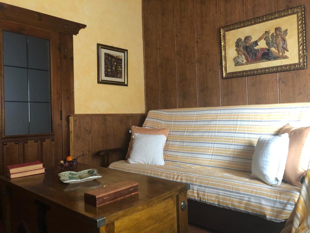 Posedenie v ubytovaní Casa rural del labrador