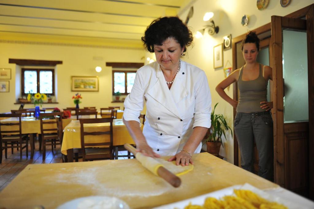 Hostia v ubytovaní Agriturismo La Caputa
