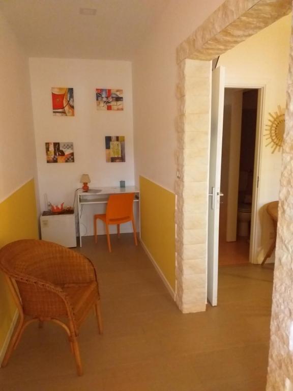 Posezení v ubytování A Casa di Vera