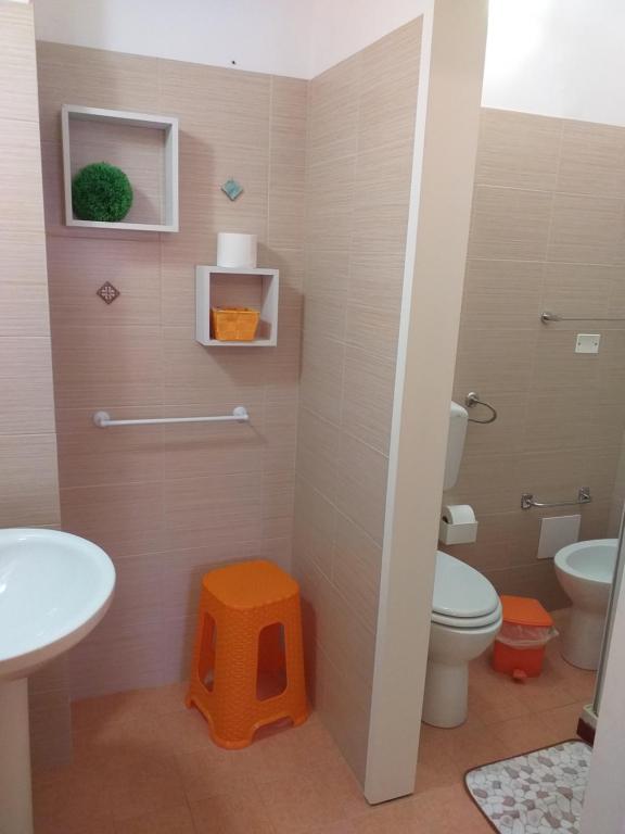Koupelna v ubytování A Casa di Vera