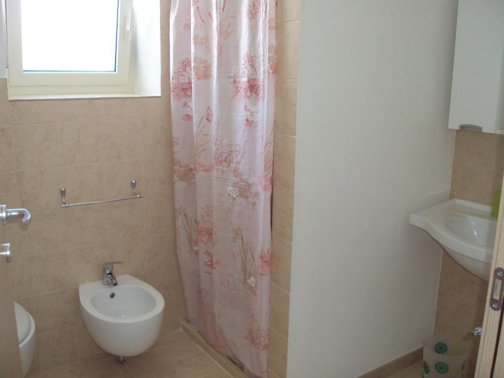 Koupelna v ubytování Casa Vacanze Eufemia