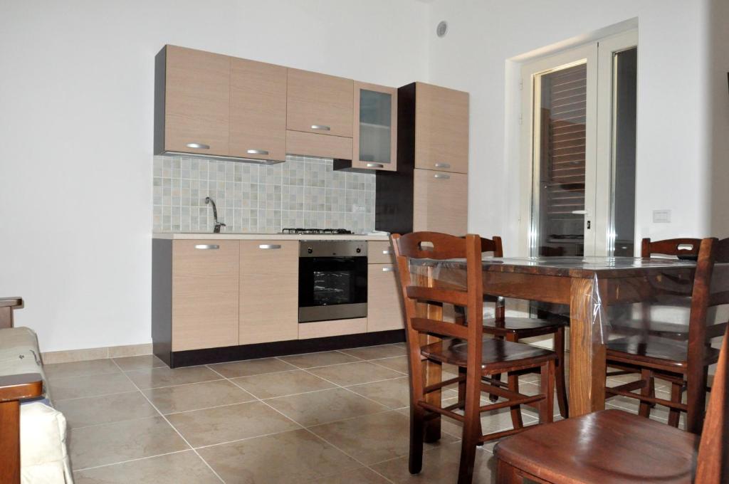 Kuchyň nebo kuchyňský kout v ubytování Casa Vacanze Eufemia