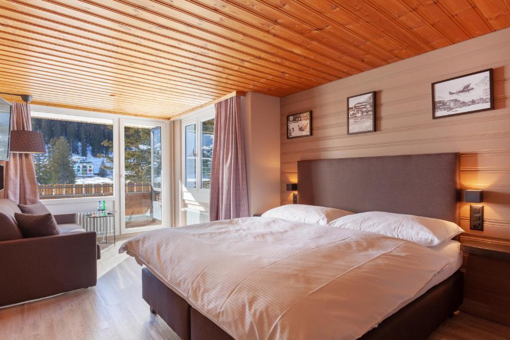 Postel nebo postele na pokoji v ubytování Hotel Provisorium13