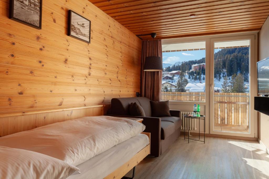 Postel nebo postele na pokoji v ubytování Hotel Provisorium13