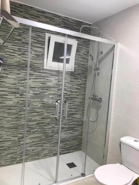 Koupelna v ubytování Apartamento Estudio Acuario Frente Mar