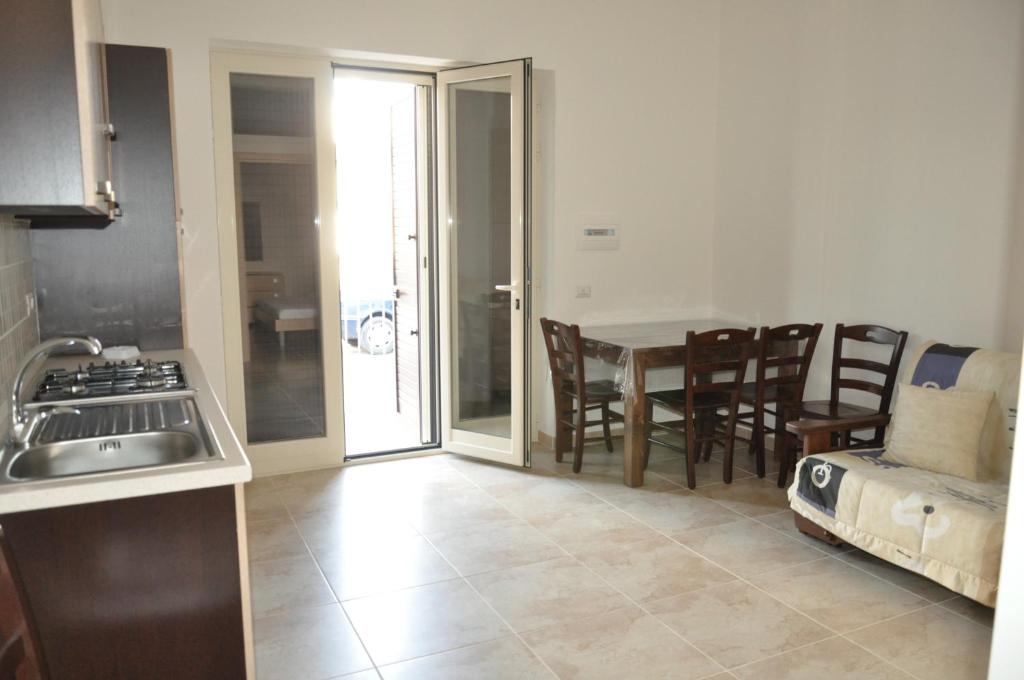 Kuchyň nebo kuchyňský kout v ubytování Casa Vacanze Eufemia