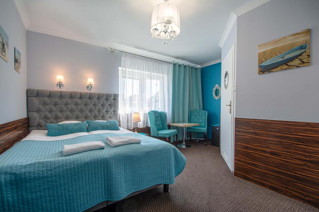 Posteľ alebo postele v izbe v ubytovaní Villa 33 Blisko Plaży