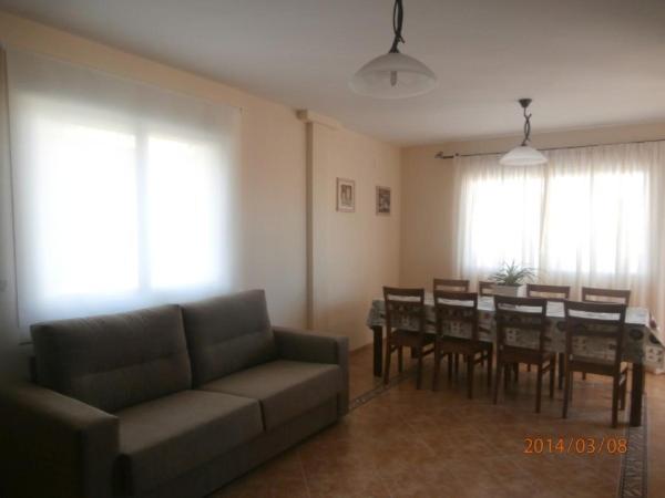 Posezení v ubytování Precioso chalet con piscina privada