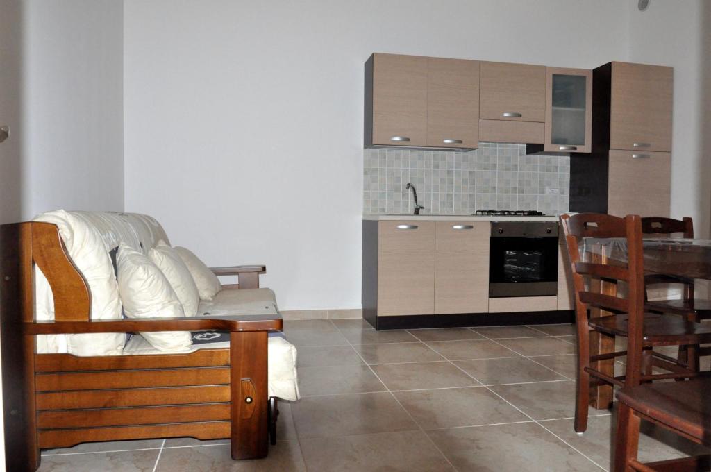 Kuchyň nebo kuchyňský kout v ubytování Casa Vacanze Eufemia