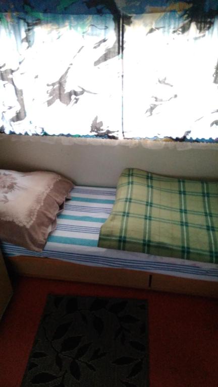 Postel nebo postele na pokoji v ubytování Na kemping! Zadzwoń!