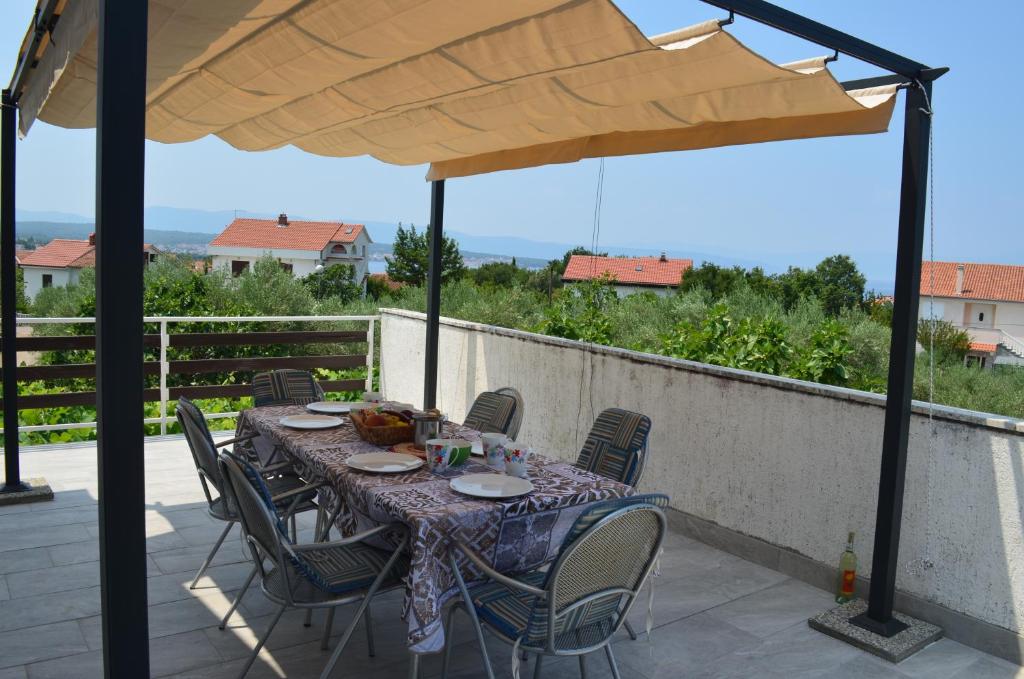 Balkón nebo terasa v ubytování Apartments Mare