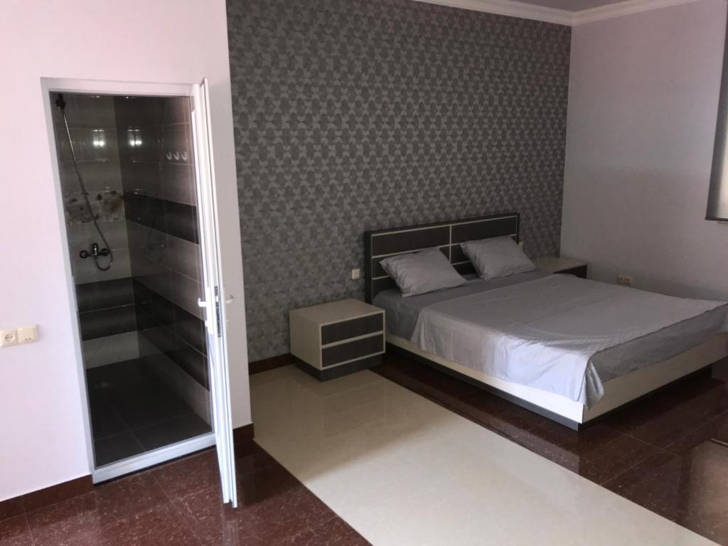 Postel nebo postele na pokoji v ubytování Liko Hostel