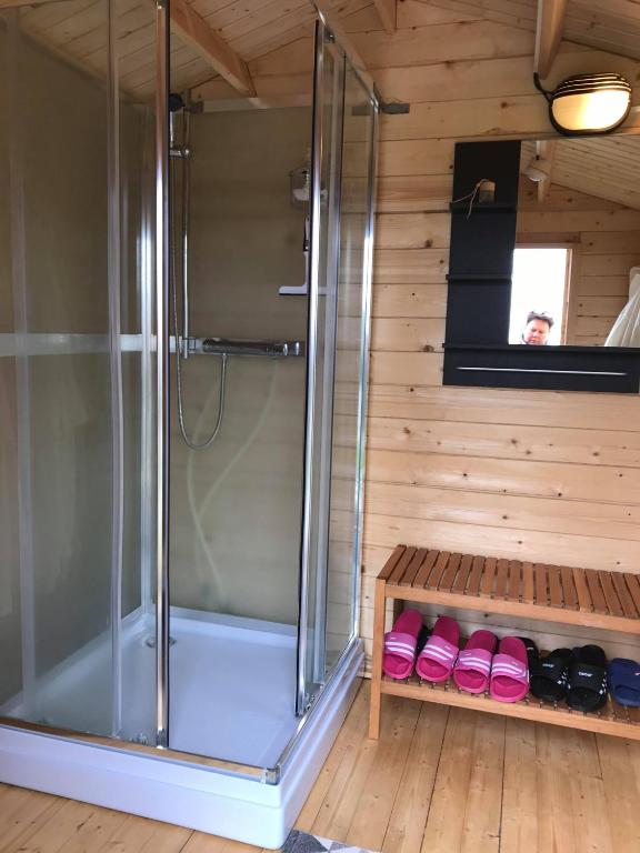 Vannituba majutusasutuses Ásahraun Guesthouse