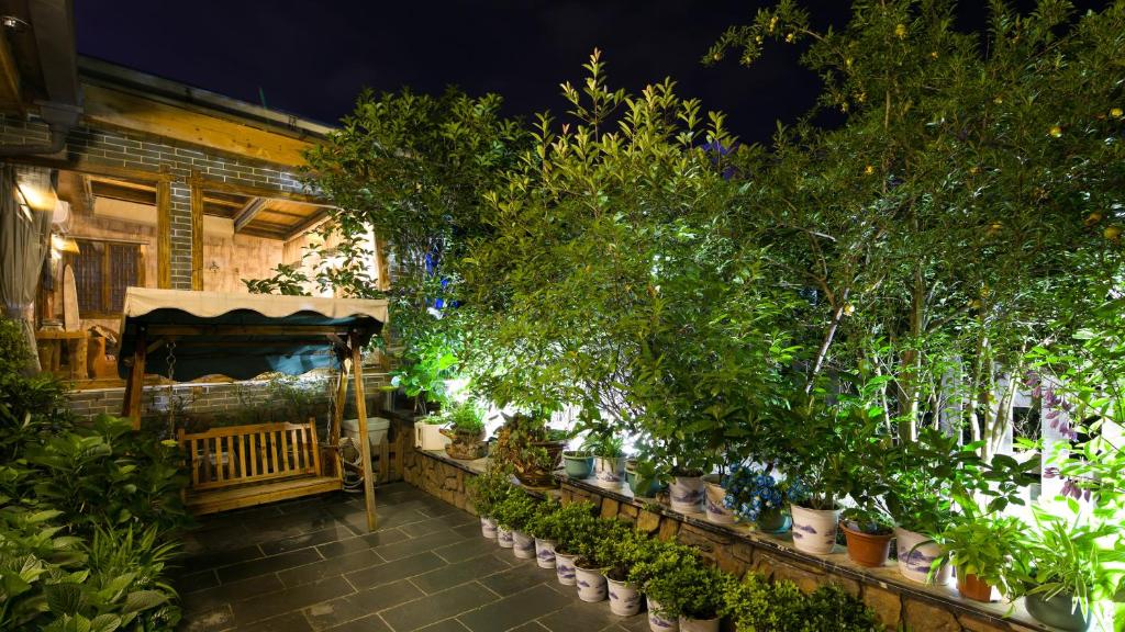Zahrada ubytování Floral Hotel · Baihui Living Zhangjiajie