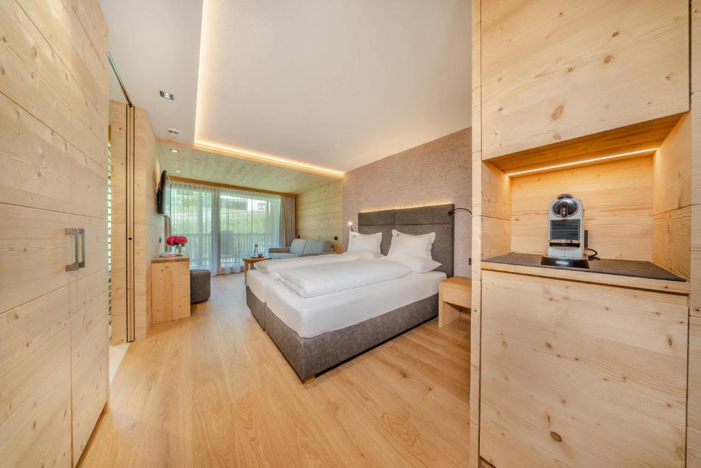 Postel nebo postele na pokoji v ubytování Nature Hotel Delta