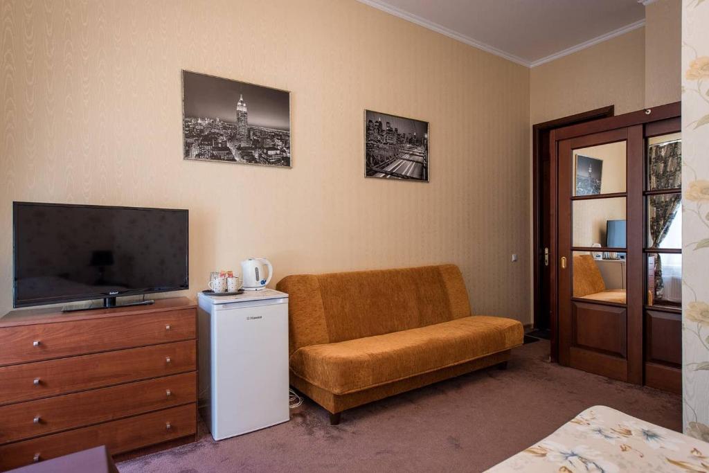 TV a/nebo společenská místnost v ubytování Apart-Hotel next to Deribasivska