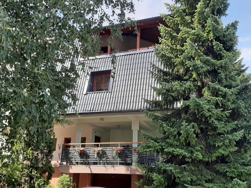 Balkón nebo terasa v ubytování Guesthouse Hill