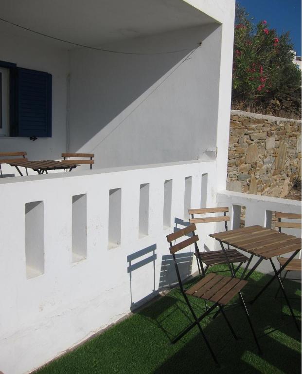 Αίθριο ή υπαίθριος χώρος στο LIKNO'S Ios island Resort