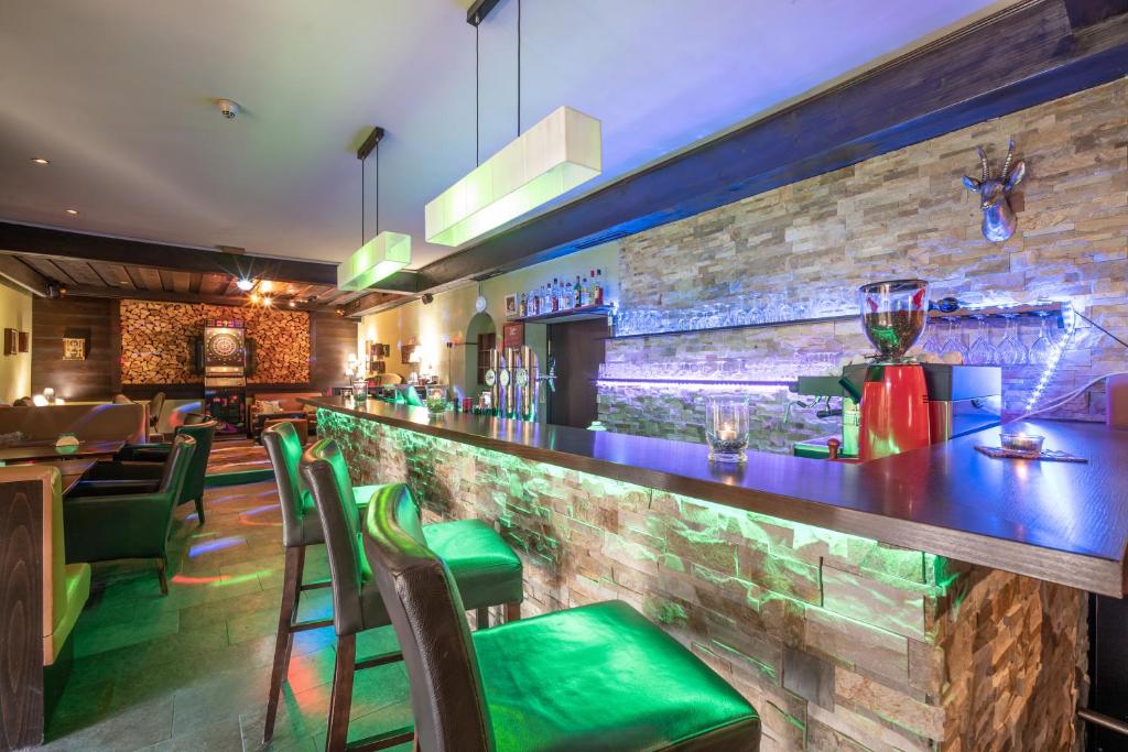 Nápoje v ubytování Alpenhotel Edelweiss