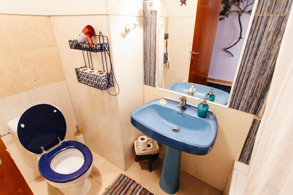 Koupelna v ubytování Olive Hostel Lagos