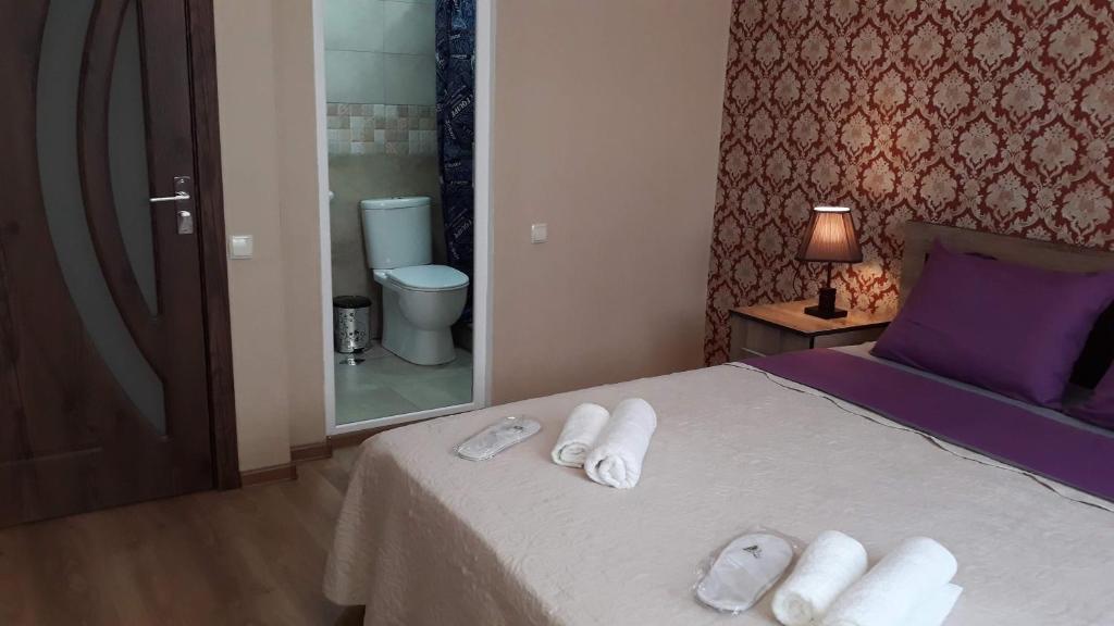 Koupelna v ubytování MANGO Guesthouse