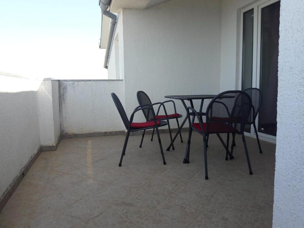 Balkón alebo terasa v ubytovaní Apartments Radica