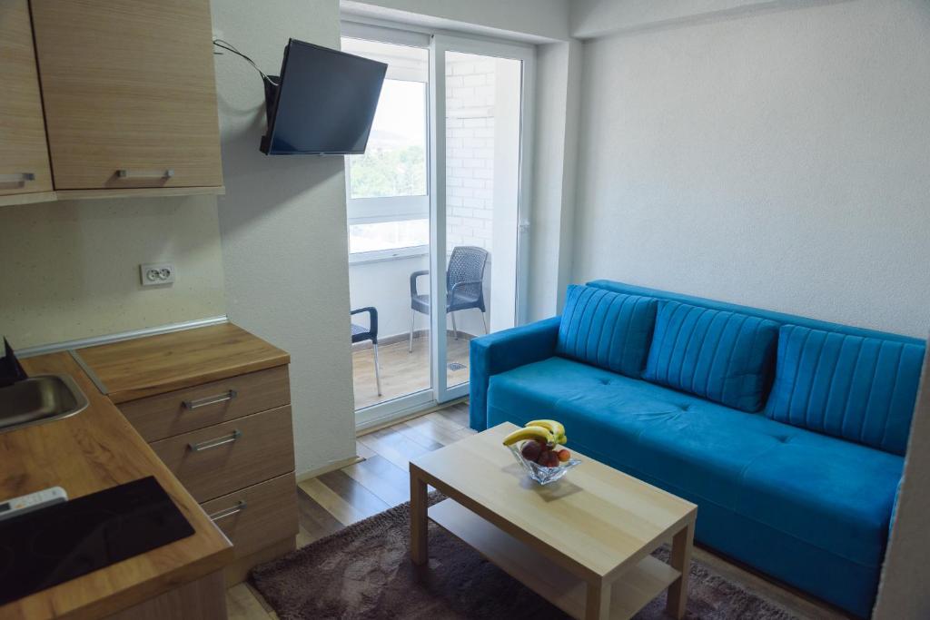 City Center Apartments - バルコニー付きのアパート