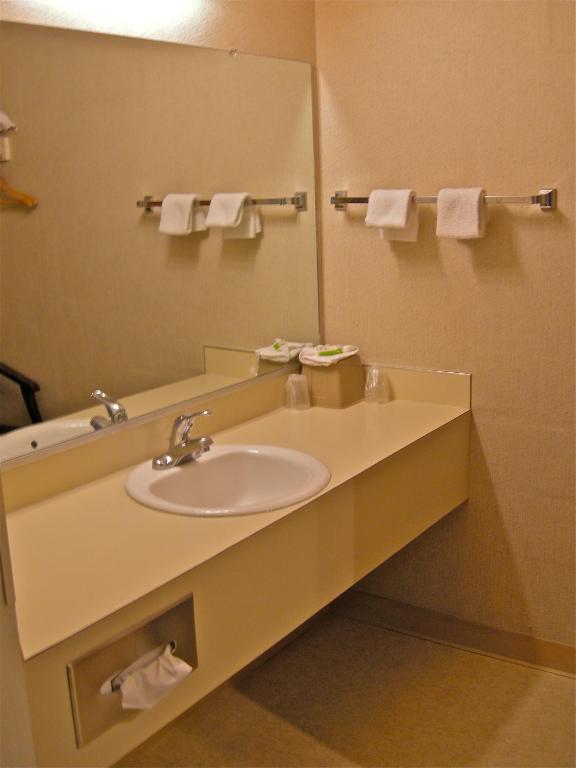 Koupelna v ubytování Royal Motor Inn
