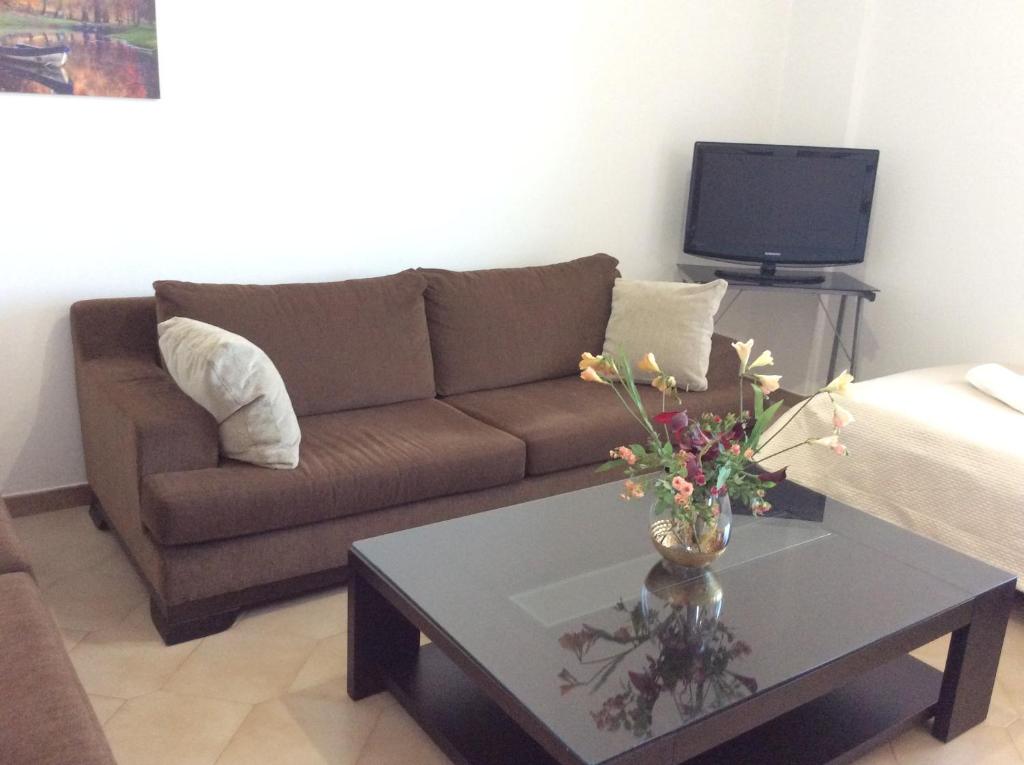 Posezení v ubytování Comfort Apartment in Preveza