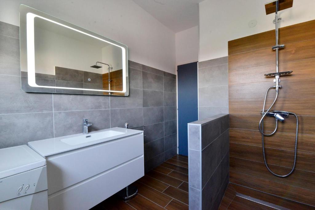 Kúpeľňa v ubytovaní Apartman Meri Pula