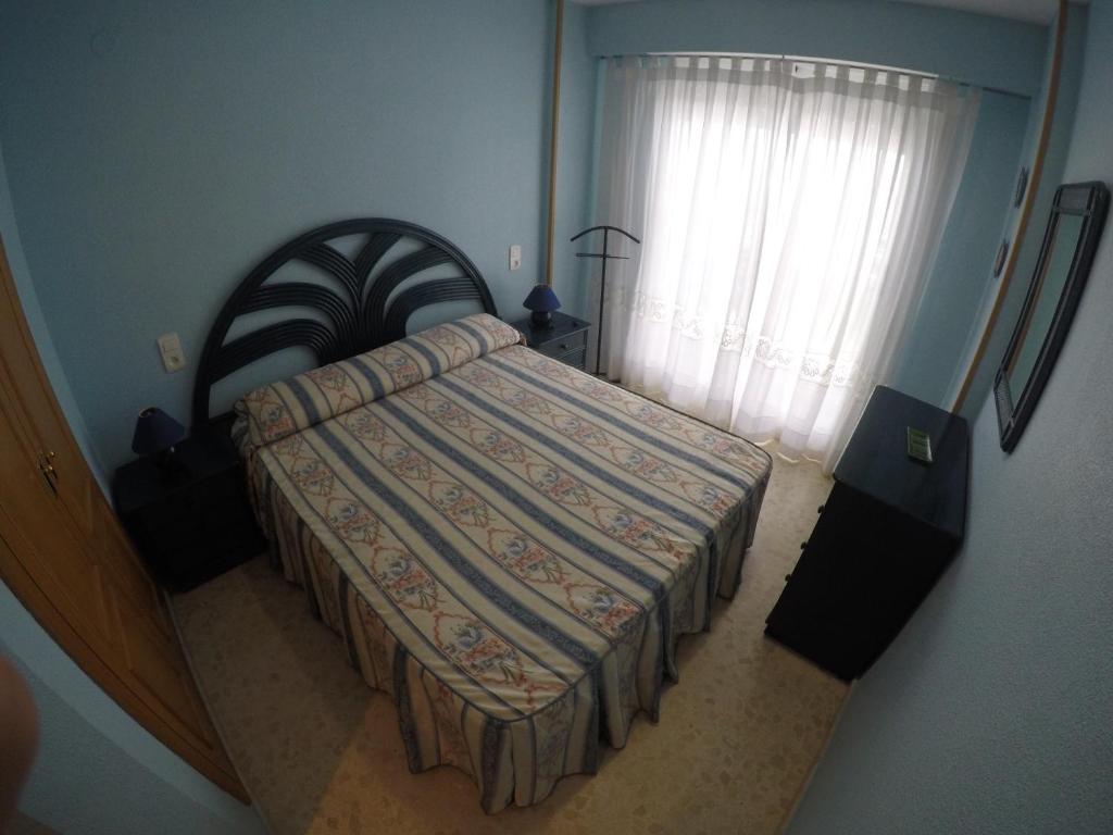 Postel nebo postele na pokoji v ubytování Apartamento La Florida en Playa de Gandía