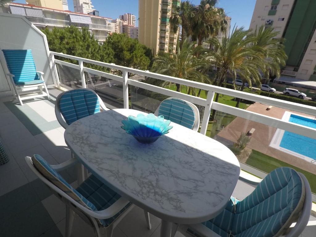 Balkón nebo terasa v ubytování Apartamento La Florida en Playa de Gandía