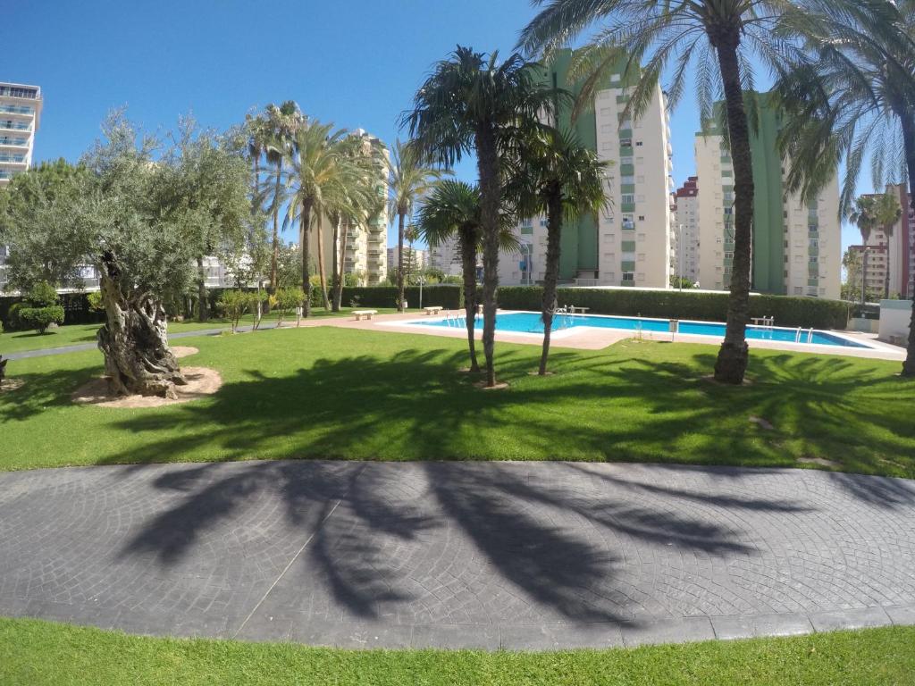Bazén v ubytování Apartamento La Florida en Playa de Gandía nebo v jeho okolí