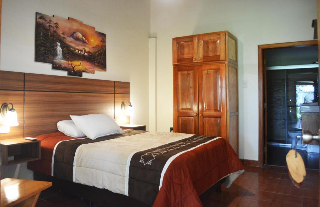 Postel nebo postele na pokoji v ubytování Quinta La Constanza