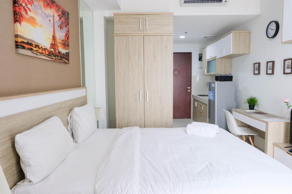 Cozy Studio Apartment Springwood Residence By Travelio Tangerang Booking Com
