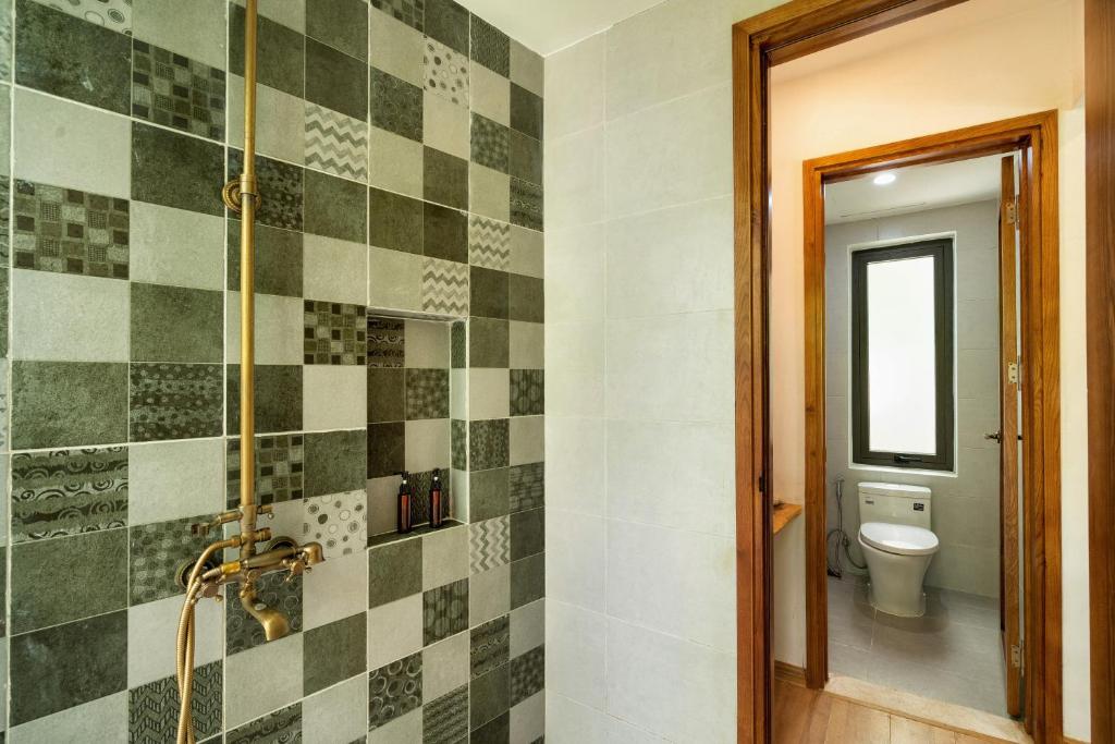 Koupelna v ubytování Mimi House