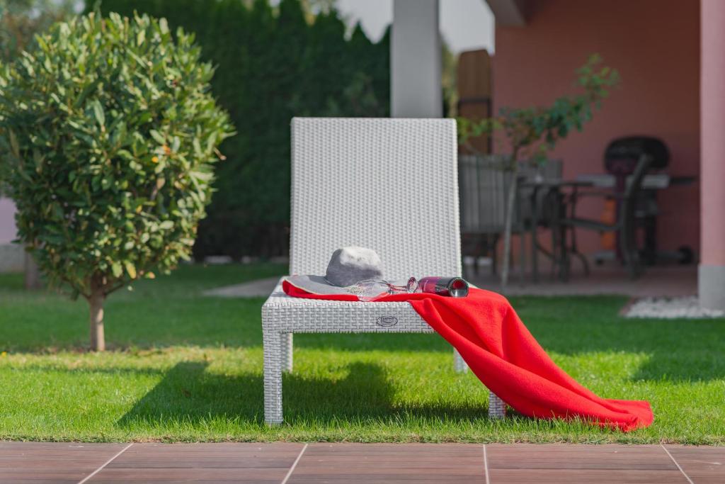 Zahrada ubytování Ferienhaus Joy