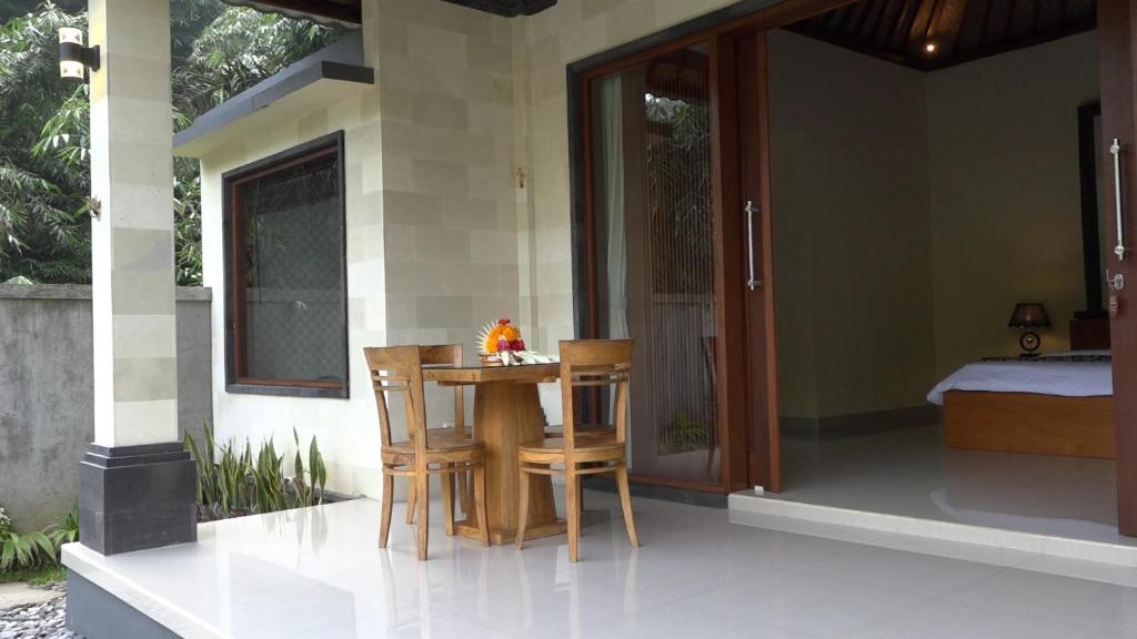 Patio nebo venkovní prostory v ubytování Bali Jungle Resort