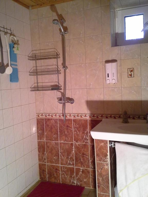 Koupelna v ubytování Koidu Homestay