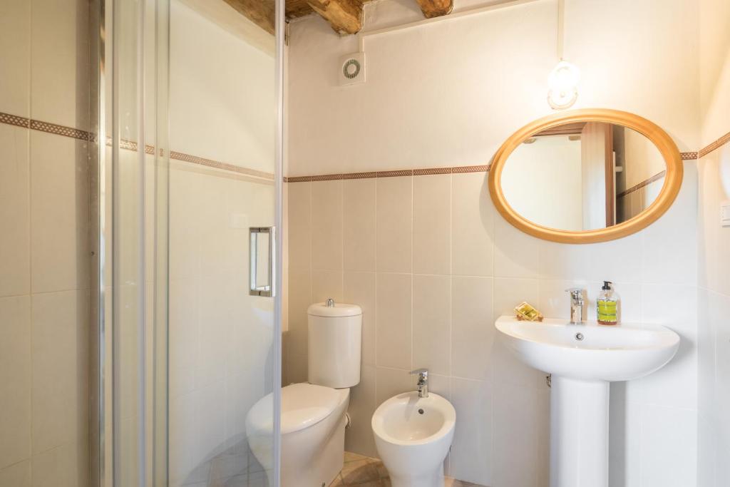 Łazienka w obiekcie Agriturismo di là dall'Acqua