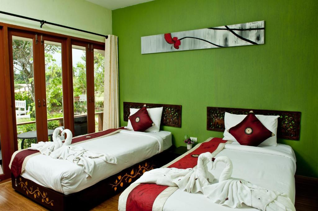 Pai Vieng Fah Resort - 優れたツインルーム