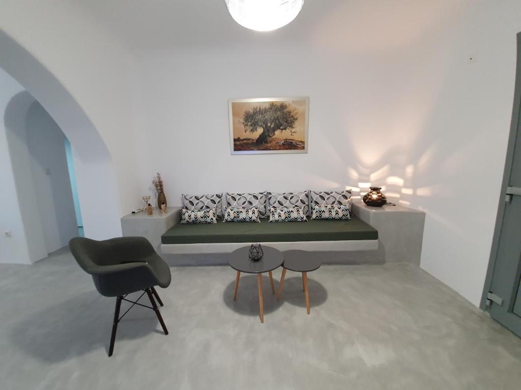 Posezení v ubytování Villa Therme Athena
