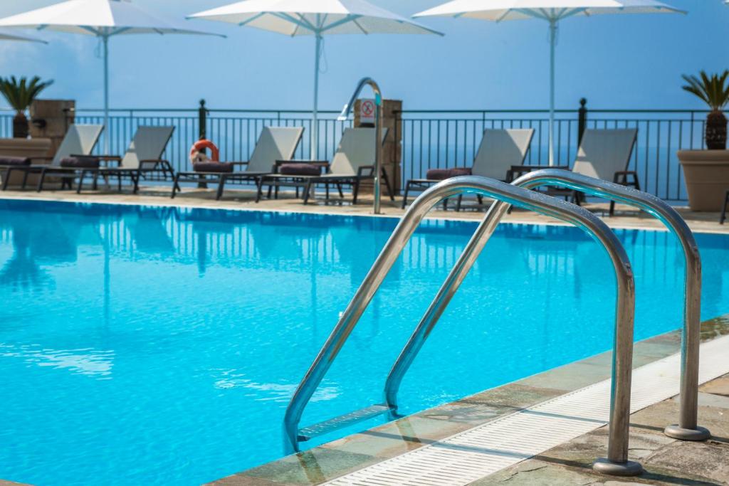 Bazén v ubytování Antonia Hotel nebo v jeho okolí