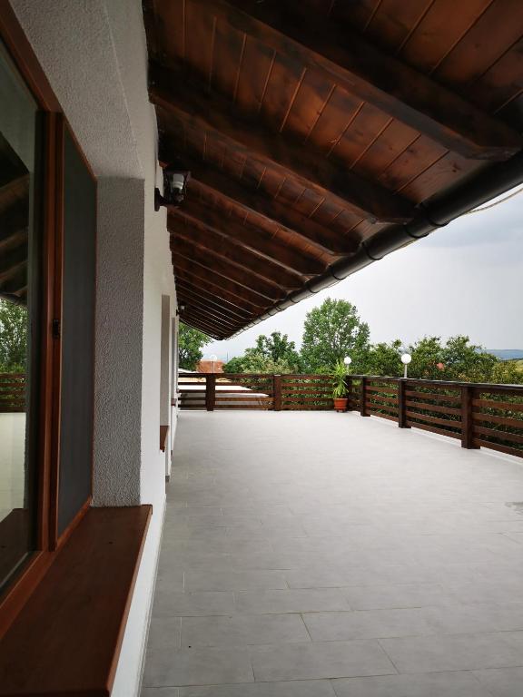 Balkón nebo terasa v ubytování BBS Residence