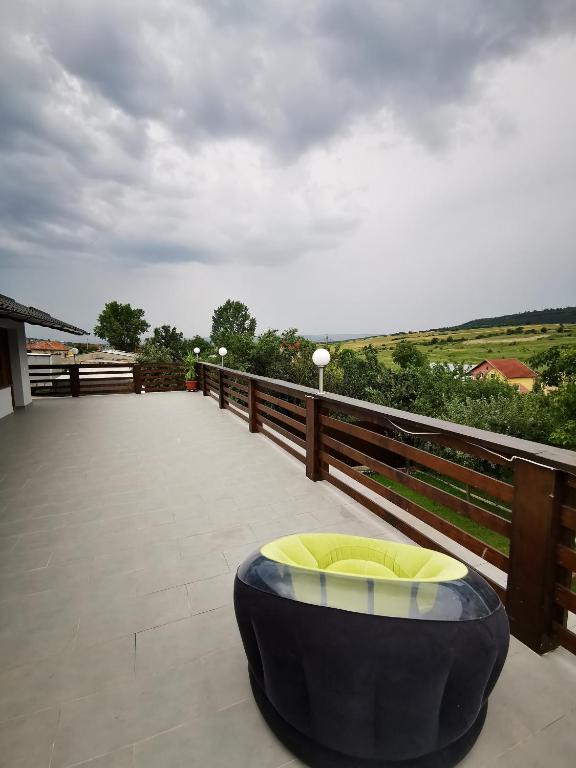 Balkón nebo terasa v ubytování BBS Residence