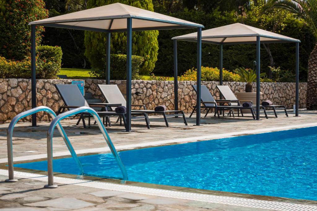Bazén v ubytování Antonia Hotel nebo v jeho okolí