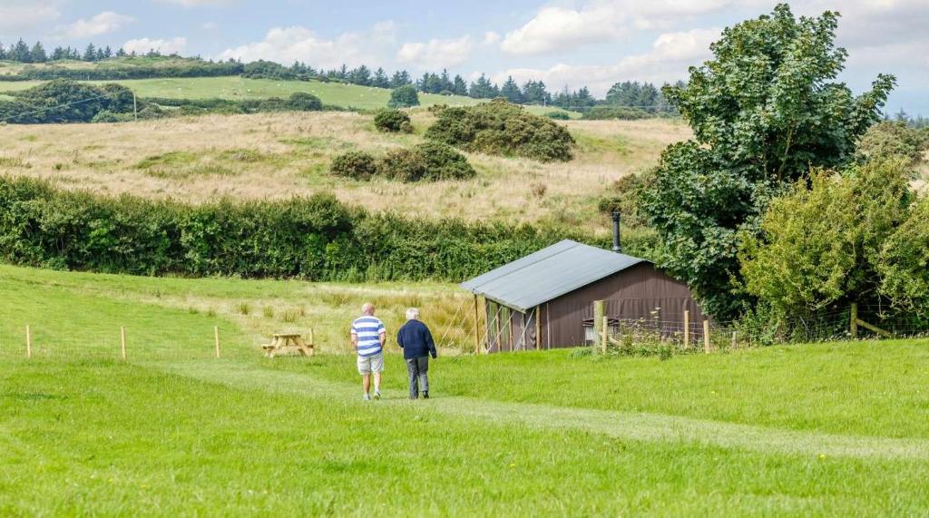 Luxury tent OUT Farm, Boars Hill, UK